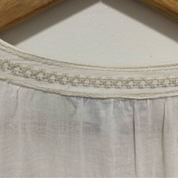 Johnny Was Workshop floral embroidered blouse size XS - Picture 10 of 14